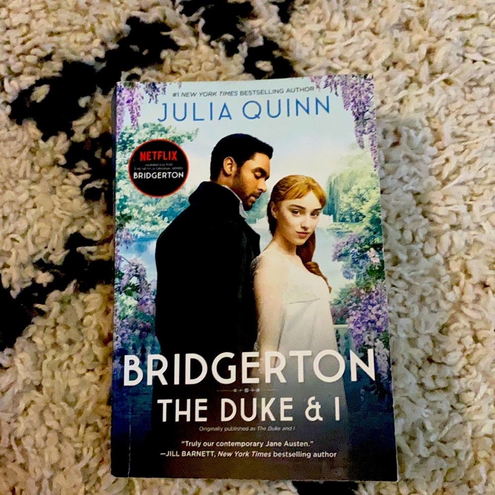 Bridgerton-The Duke & I softcover book